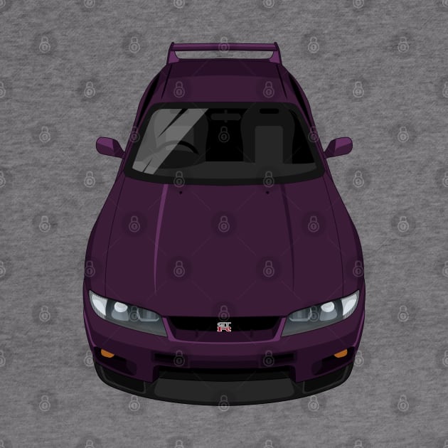 Skyline GTR V Spec R33 - Purple by jdmart